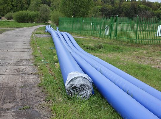 Wodociągowy przewiert sterowany pod rzeką Łebą 36083