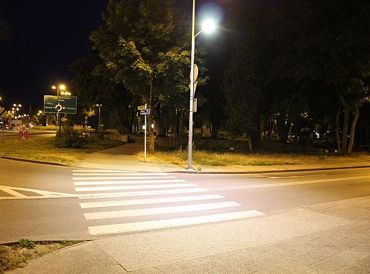 Jaśniej na przejściach dla pieszych 36578