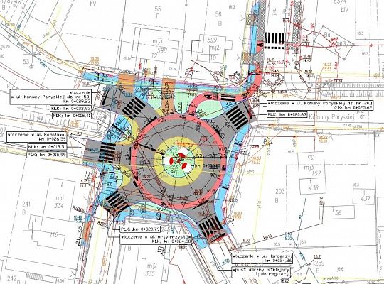 Rusza przebudowa ronda przy Komuny Paryskiej 37139