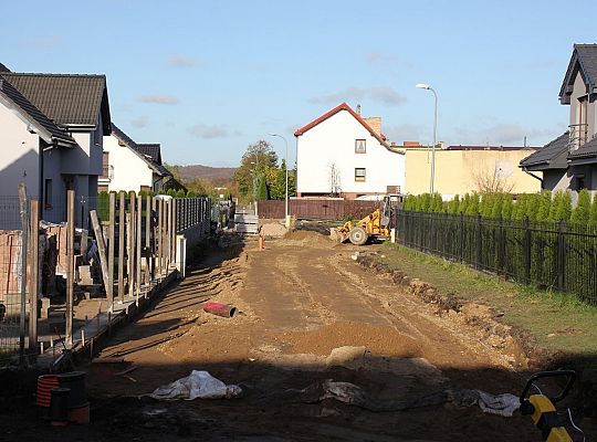 Budowa ulicy Witkacego idzie pełną parą 37404