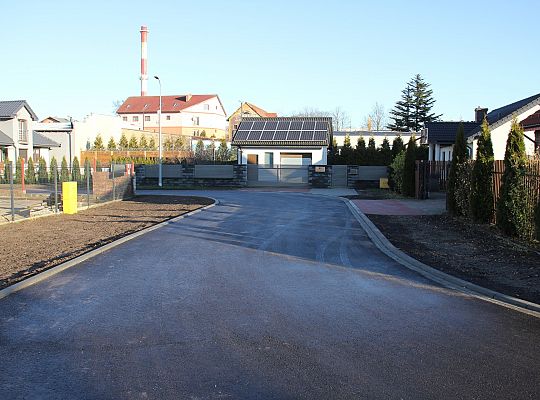 Ulica Witkacego z nowym asfaltem 37762