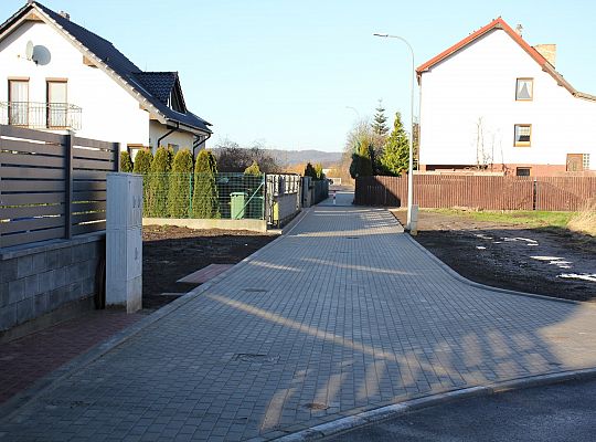 Ulica Witkacego z nowym asfaltem 37766