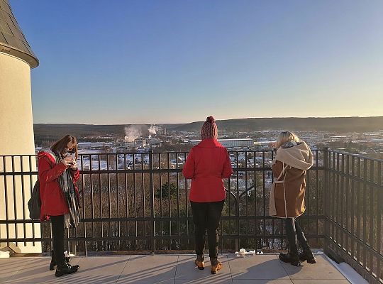 Młodzież zwiedziła Wieżę Ciśnień 38022