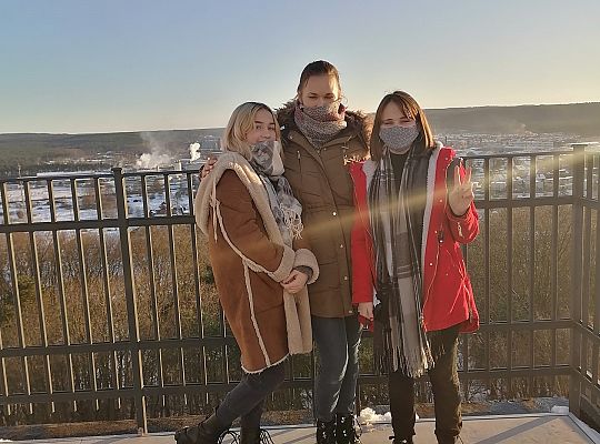 Młodzież zwiedziła Wieżę Ciśnień 38023