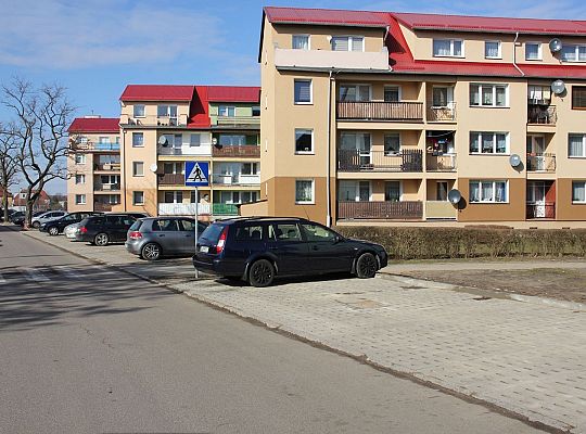 Parking przy ulicy Tczewskiej powiększony 38089