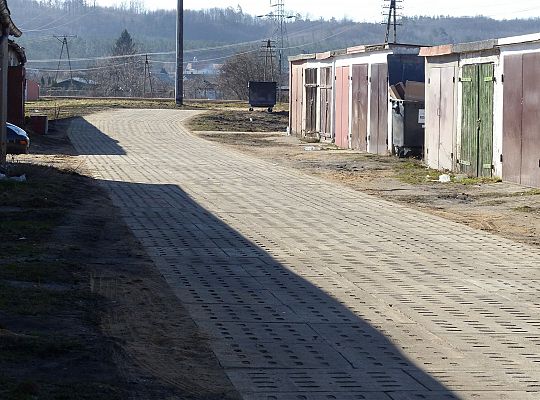 Ulica Emilii Plater-bis utwardzona 38196