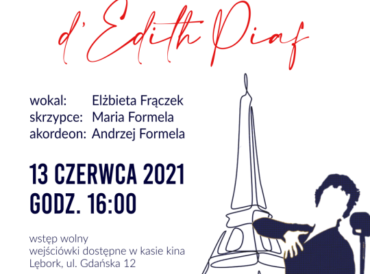 „Les chansons of Edith Piaf” - koncert muzyki 38590