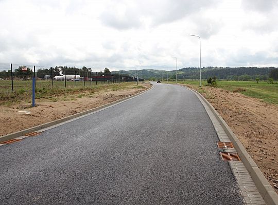 Ulicy Graniczna w trakcie odbiorów. Zielone 38626