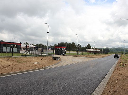 Ulicy Graniczna w trakcie odbiorów. Zielone 38627