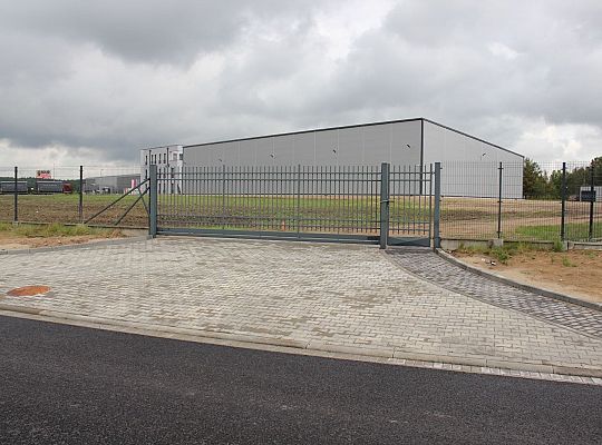 Ulicy Graniczna w trakcie odbiorów. Zielone 38628