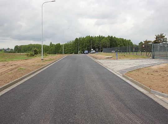 Ulicy Graniczna w trakcie odbiorów. Zielone 38629