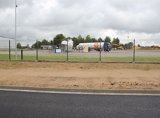 Ulicy Graniczna w trakcie odbiorów. Zielone 38630