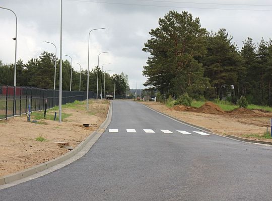 Ulicy Graniczna w trakcie odbiorów. Zielone 38635