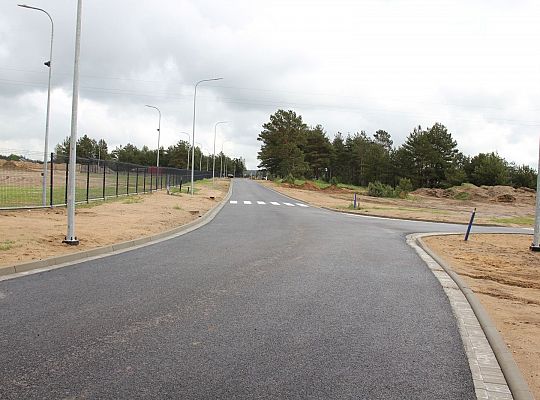 Ulicy Graniczna w trakcie odbiorów. Zielone 38636