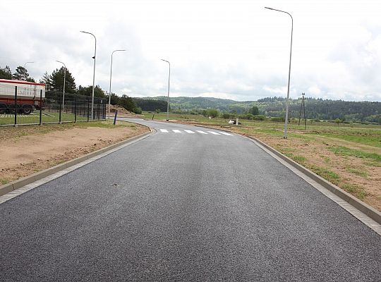 Ulicy Graniczna w trakcie odbiorów. Zielone 38637