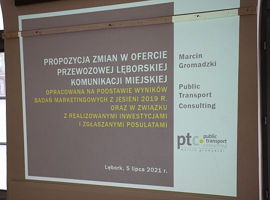 Rozmowy o komunikacji miejskiej przy Lęborskim 38950