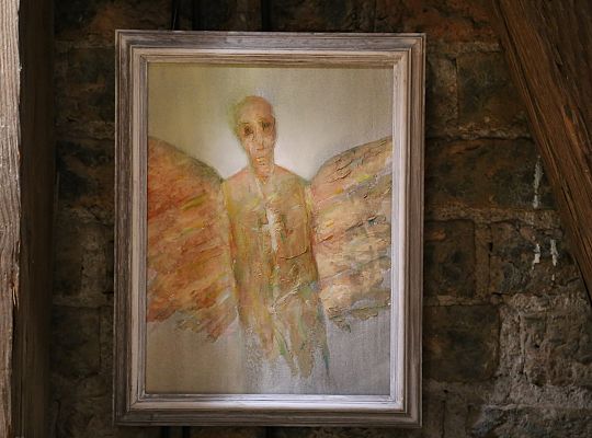 Wystawa „I anieli Go powiedli” w wieży Sanktuarium 39080