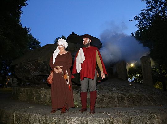 Spacerowali z duchami krzyżaków do trzech wież 39260