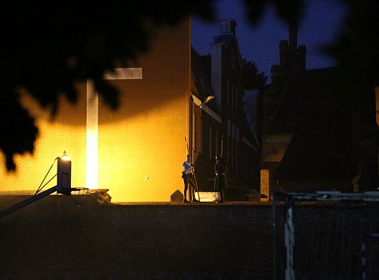 Spacerowali z duchami krzyżaków do trzech wież 39265