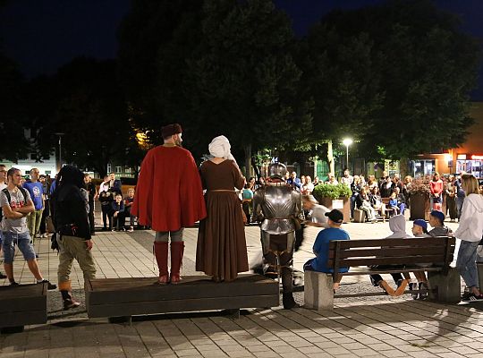 Spacerowali z duchami krzyżaków do trzech wież 39271