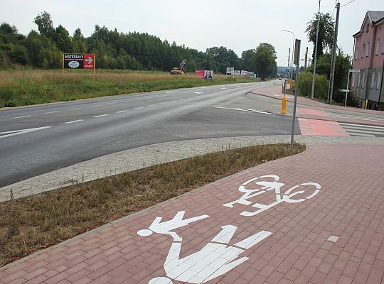 Skrzyżowanie Kossaka z Nadmorską po przebudowie 39469