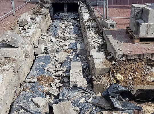 Wymiana sieci ciepłowniczej. Czasowy brak w 39507