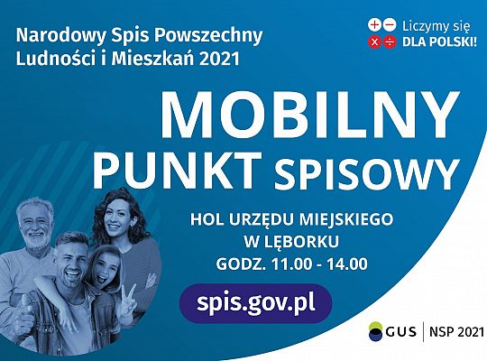 Mobilny punkt spisowy w holu głównym w Urzędzie 39667