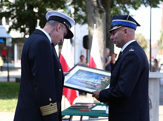 Uroczystość nadania sztandaru dla strażaków 40004