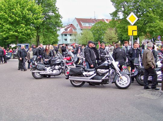 Motocyklowa parada na placu Pokoju 1339