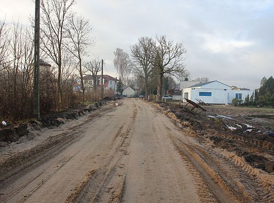 Trwa budowa ulicy Pułaskiego w Lęborku 41484