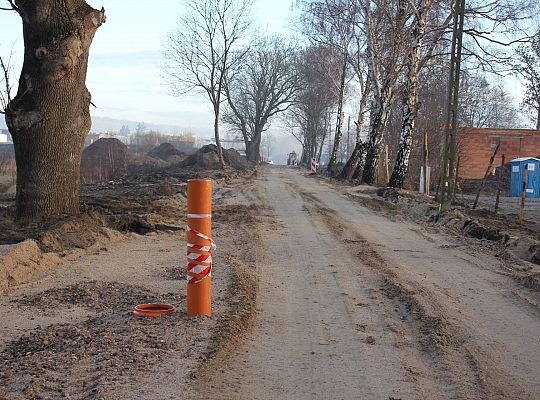 Trwa budowa ulicy Pułaskiego w Lęborku 41486