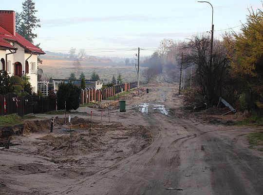 Trwa budowa ulicy Pułaskiego w Lęborku 41500