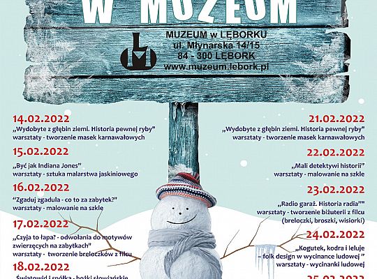 Ferie w Muzeum – zapisy na warsztaty 41816