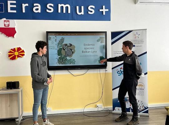 Uczniowie SP1 w ramach Erasmusa odwiedzili 42495