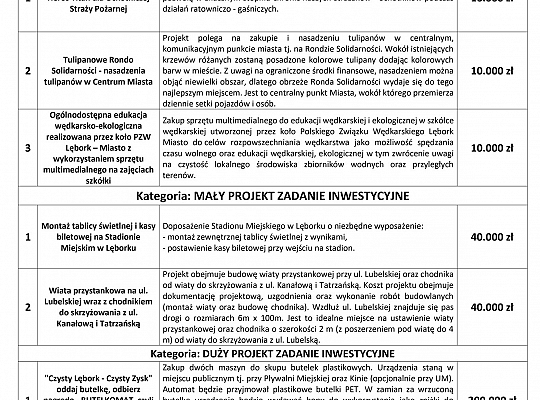 Budżet Obywatelski w Lęborku – głosuj już od 10 43238