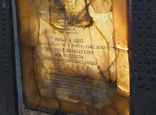 Pamięci pomordowanych więźniów KL Stutthof 45558