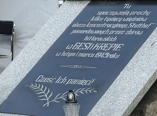 Pamięci pomordowanych więźniów KL Stutthof 45608