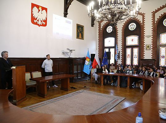Młodzież z 5 krajów z wizytą w Lęborku 45843