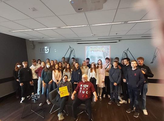 Polsko-niemiecka wymiana młodzieży w Szkole 46033