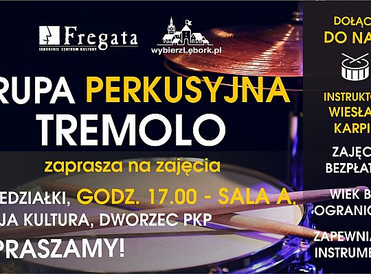 Bezpłatne zajęcia perkusyjne we „Fregacie” 47163
