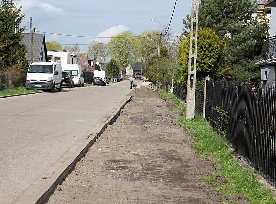 Budowa chodnika na Komuny Paryskiej 47863