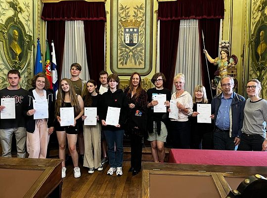 Uczniowie SLO na Erasmusie w Portugalii 49035