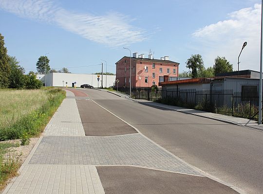 Nowa droga połączyła ulice Kossaka przez Nadmorską 50997