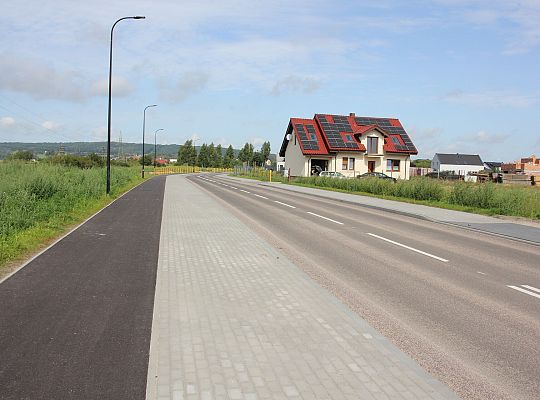 Nowa droga połączyła ulice Kossaka przez Nadmorską 51031