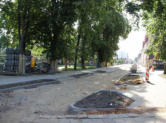 Sienkiewicza w przebudowie. Powstają miejsca 51064
