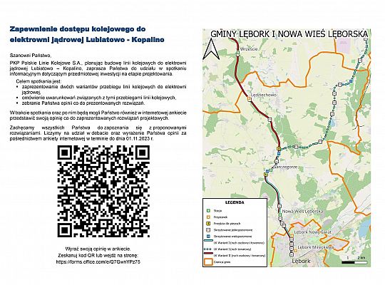 Konsultacje społeczne ws. linii kolejowej do 52001