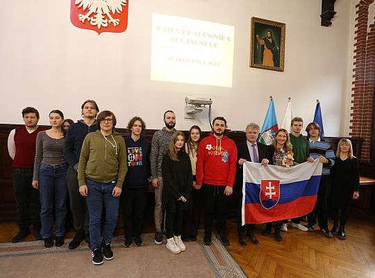 Młodzież ze Słowacji w Lęborku 52833