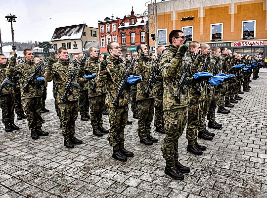 Przysięga wojskowa w 1 Lęborskim Batalionie 53077