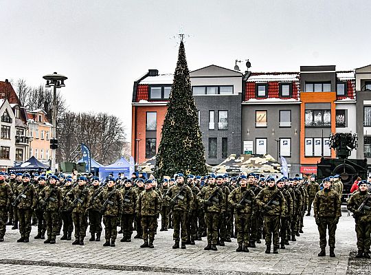 Przysięga wojskowa w 1 Lęborskim Batalionie 53078