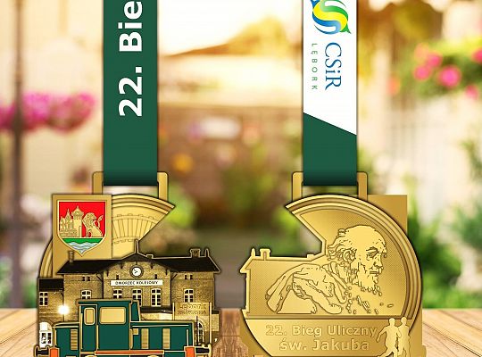 Wyjątkowy medal na 22. Bieg Uliczny św. Jakuba 53626